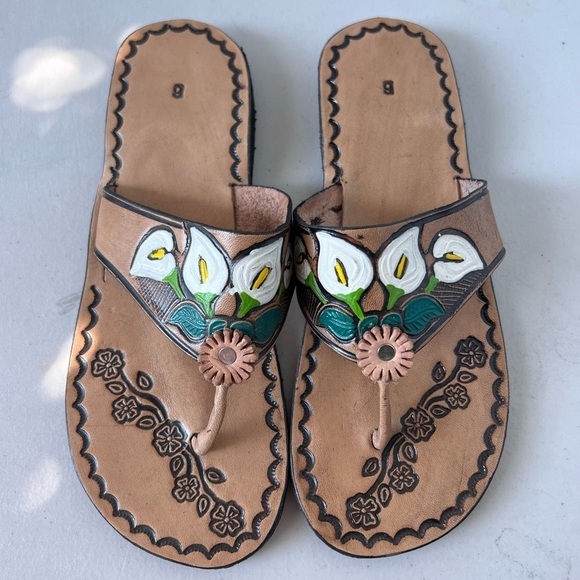 Alcatraz Model - Huarache - Women 100% Artisan Hand Made |Mexican Leather - Picture 1 of 2